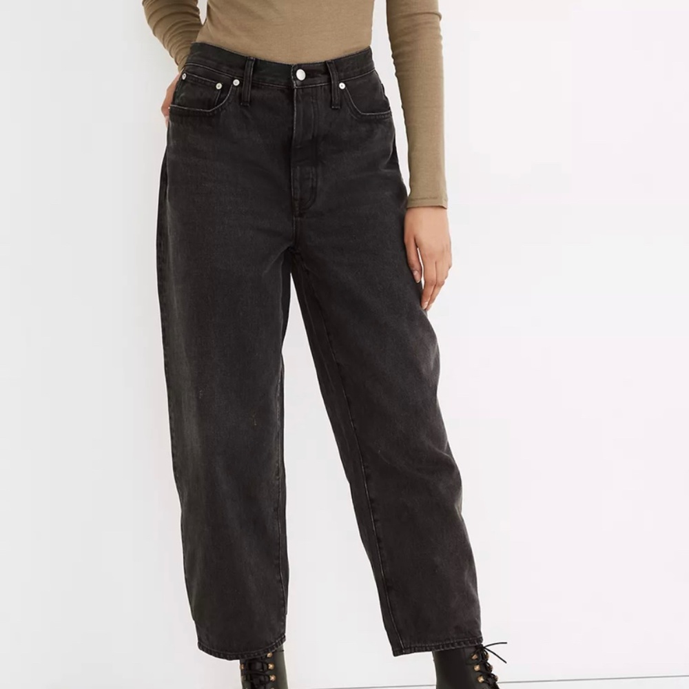 NWT Madewell Balloon Jeans in Noll wash - Size 27